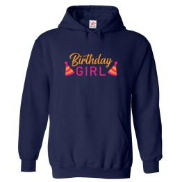 Birthday Girl Friends Party Unisex Kids & Adult Pullover Hoodie									